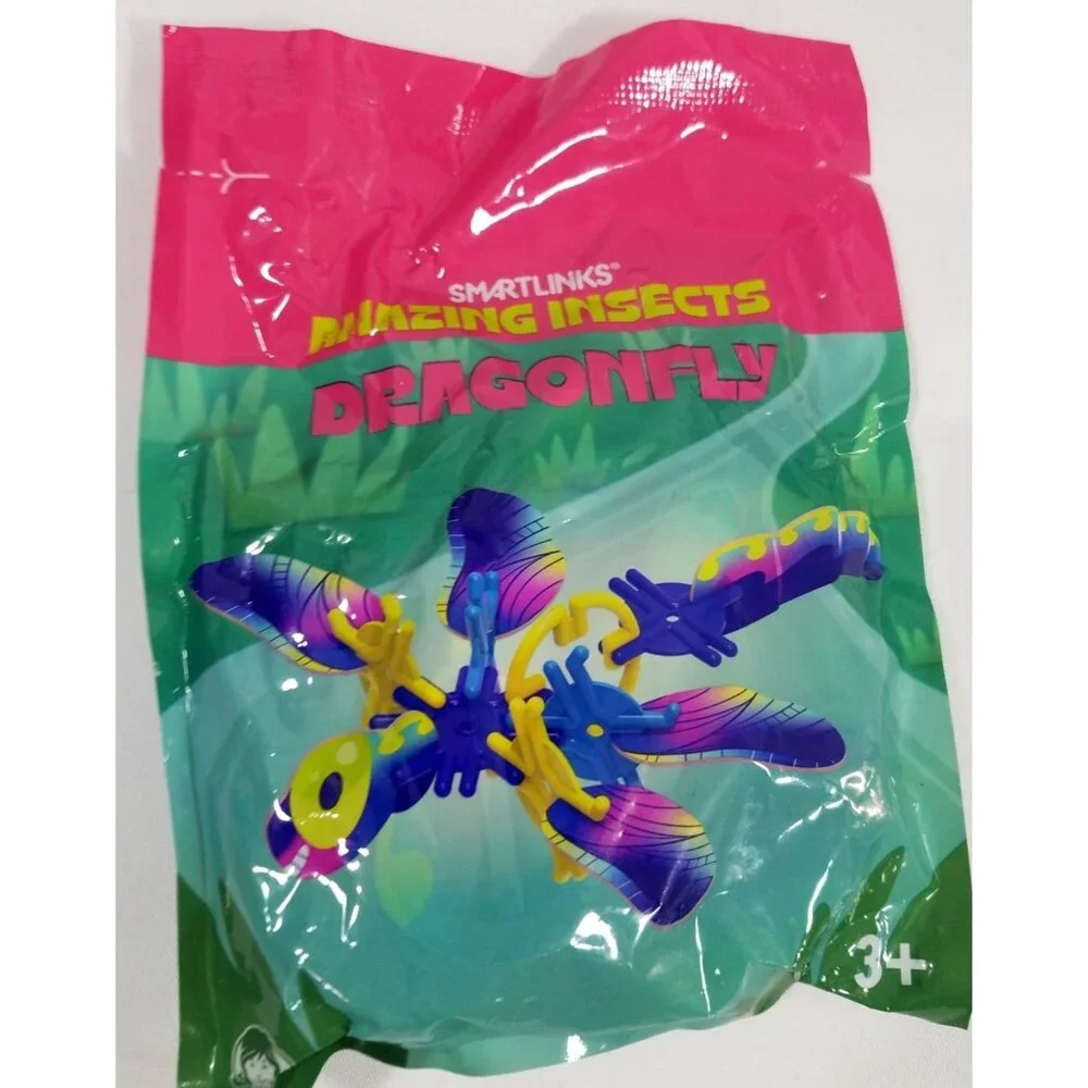 Smartlinks Amazing Insects Dragonfly & Butterfly Model Kits For Kids Ages 3+